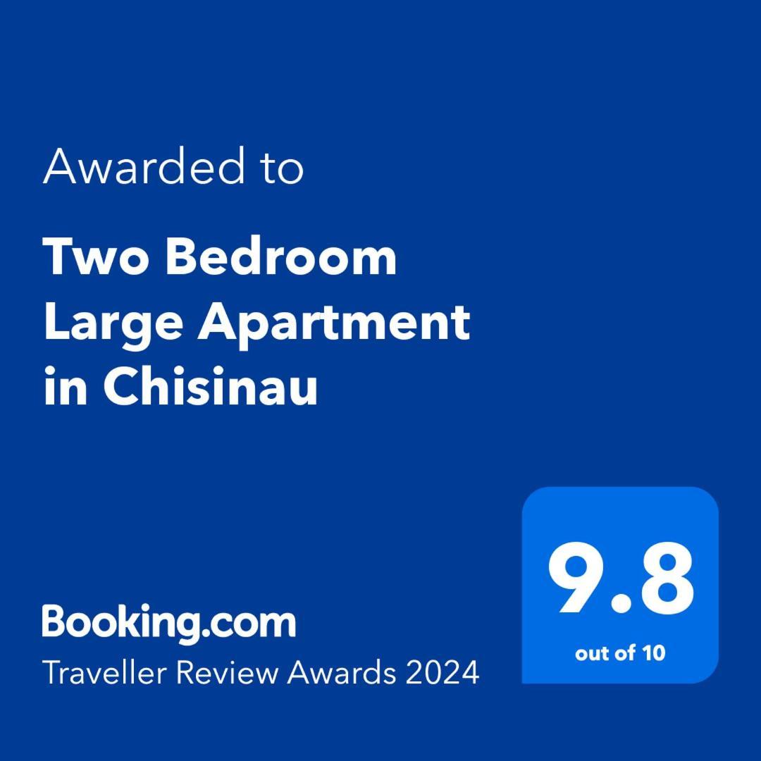 Two Bedroom Large Apartment In Кишинёв Экстерьер фото