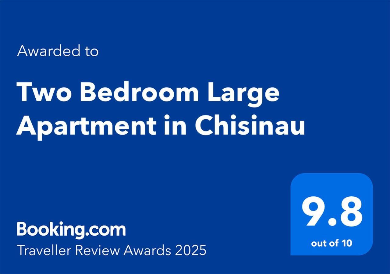 Two Bedroom Large Apartment In Кишинёв Экстерьер фото